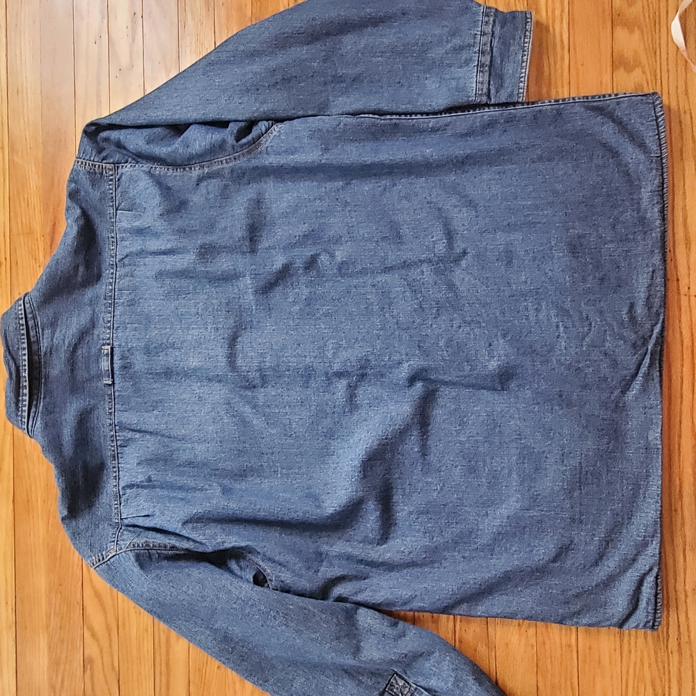 Levis Sherpa Lined White Tag Blue Jeans Jacket Mens Sz Xl - Picture 12 of 15
